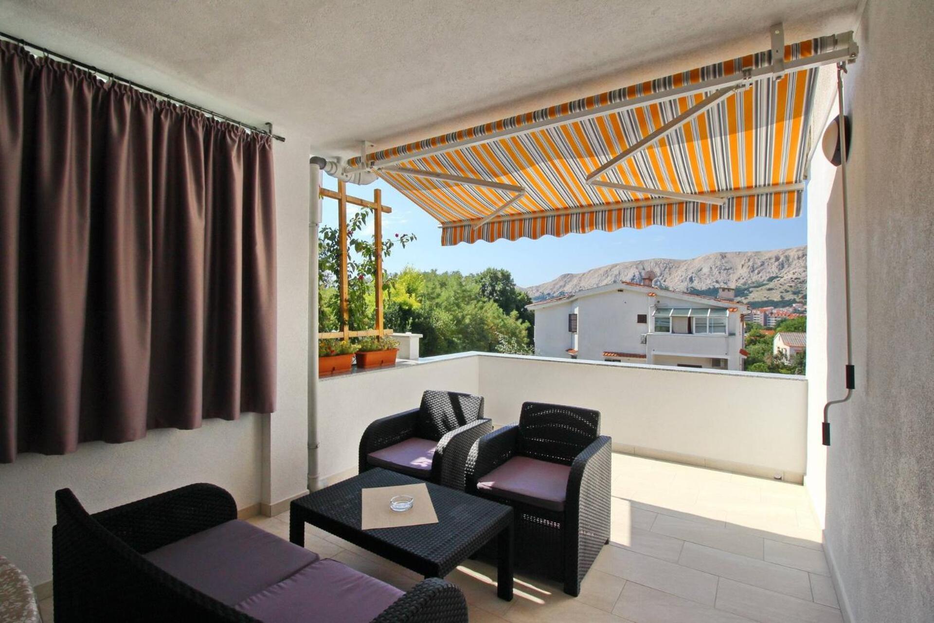 Apartments Karamarko Baška Buitenkant foto