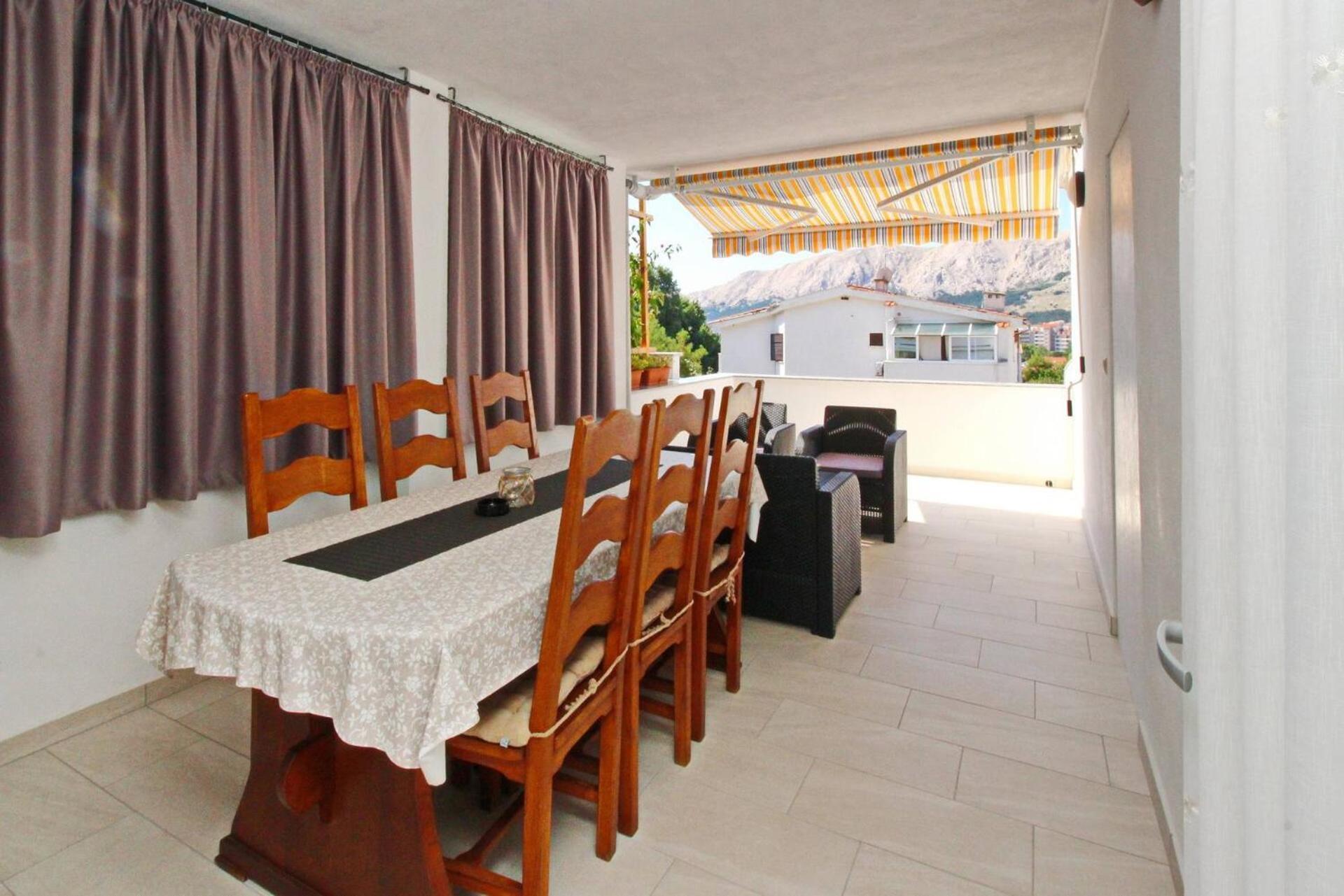 Apartments Karamarko Baška Buitenkant foto